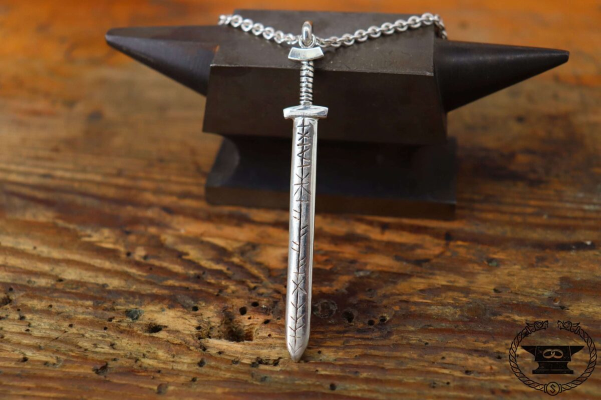 Anhänger Runenschwert Sterlingsilber