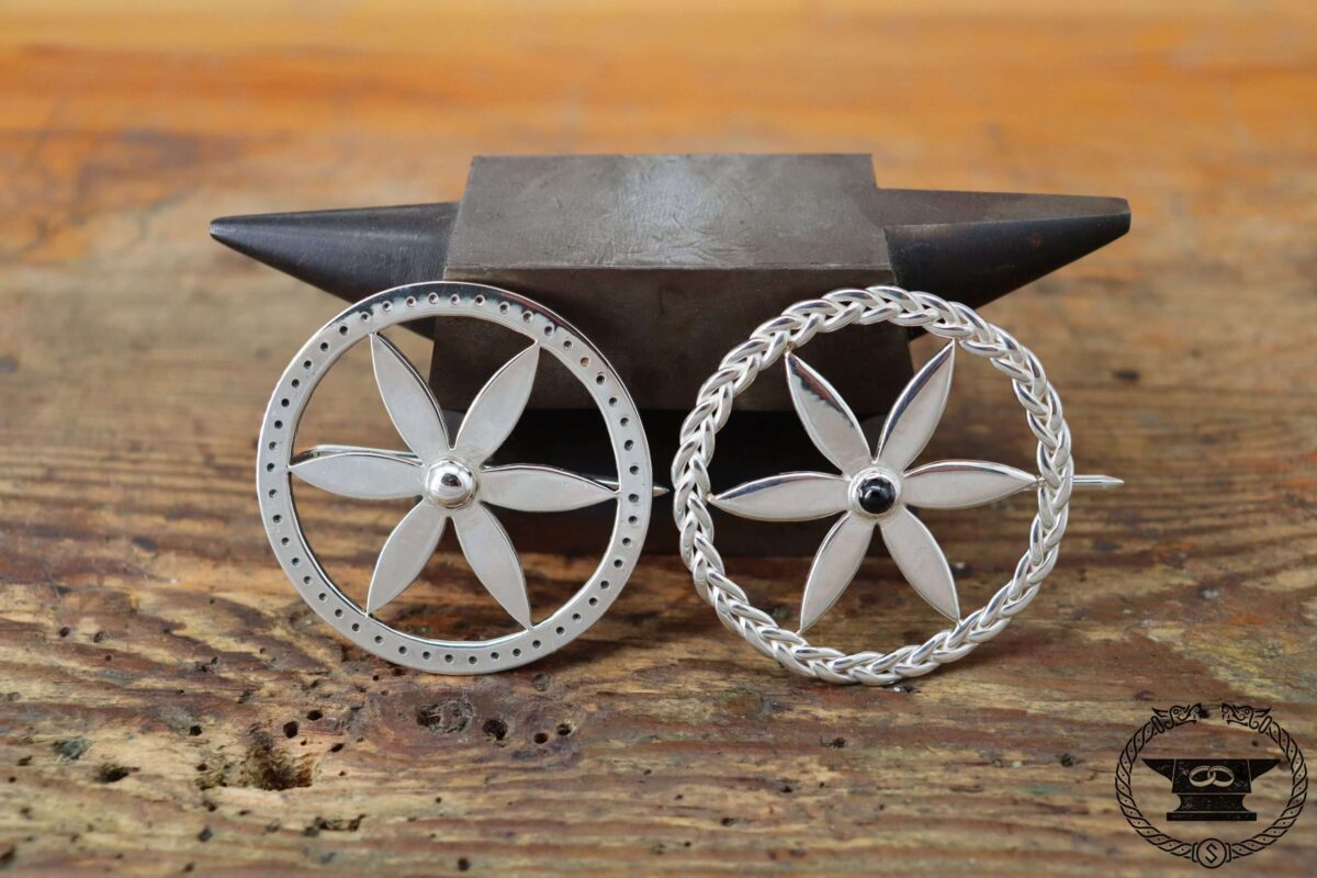 Broschen Sterlingsilber Norwegen