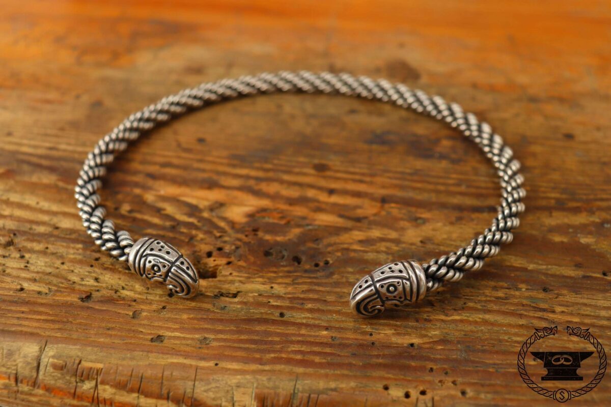 Halsreif Valraven Sterlingsilber