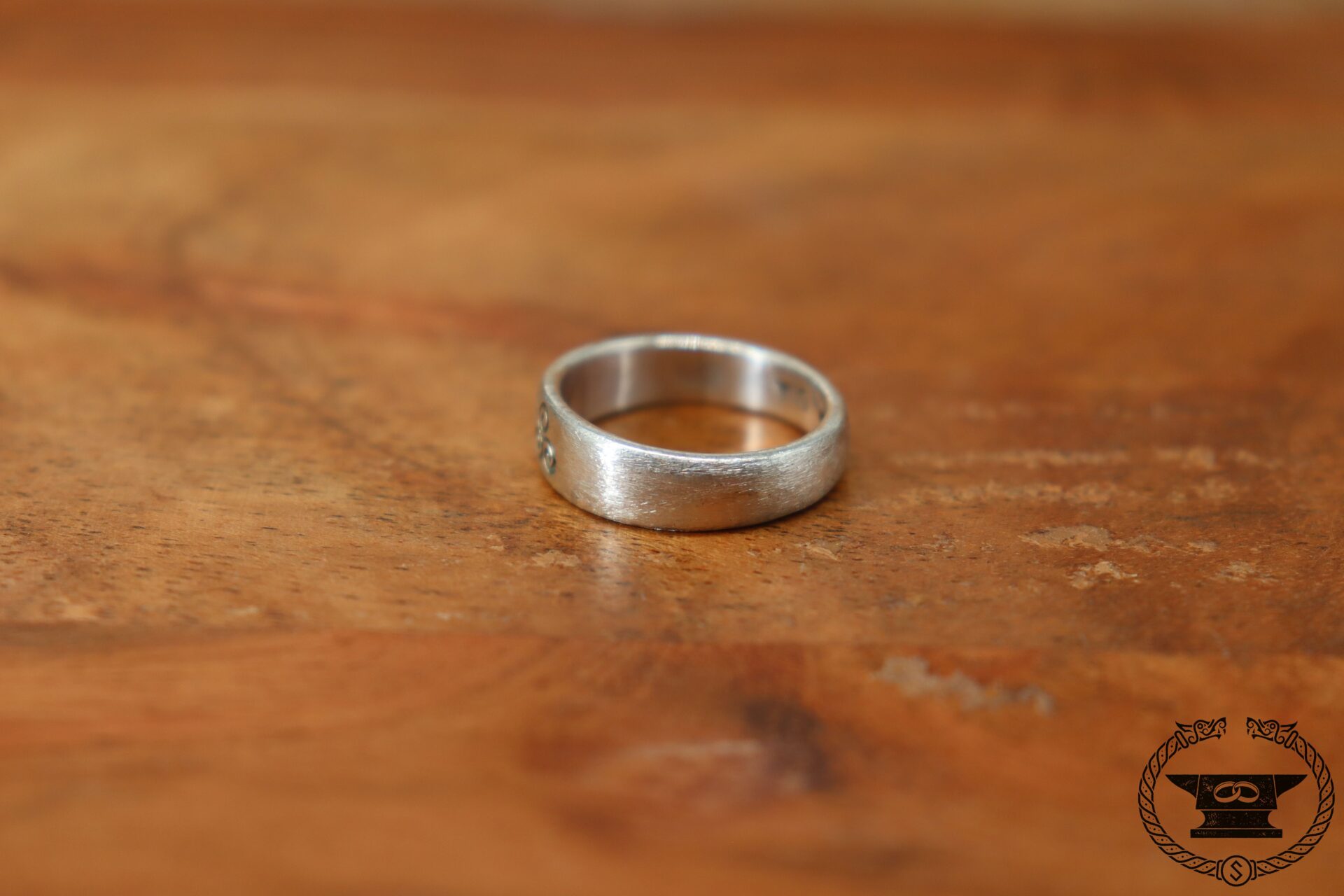 Triskele Ring Sterlingsilber