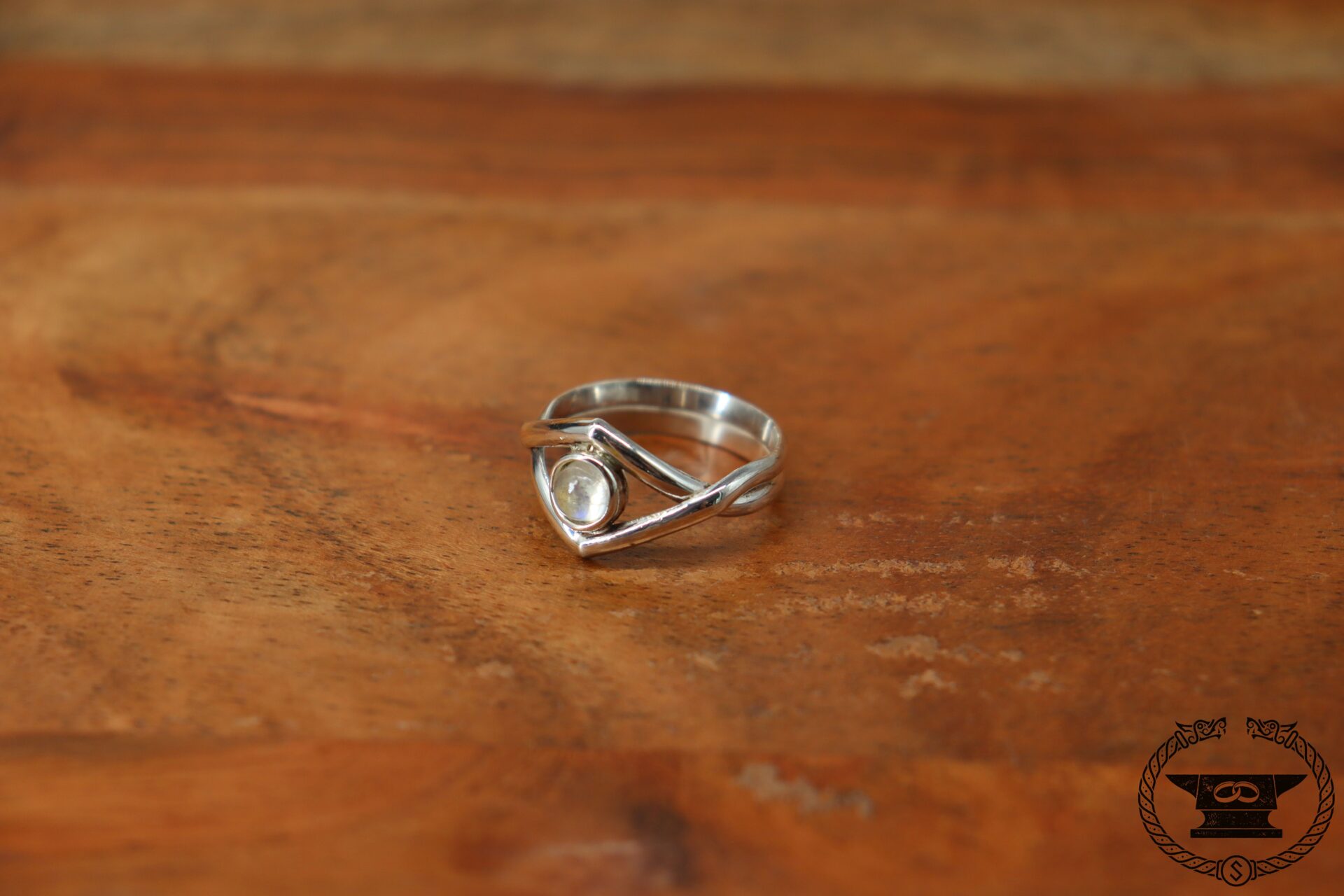 Ring Elfe Sterlingsilber Mondstein