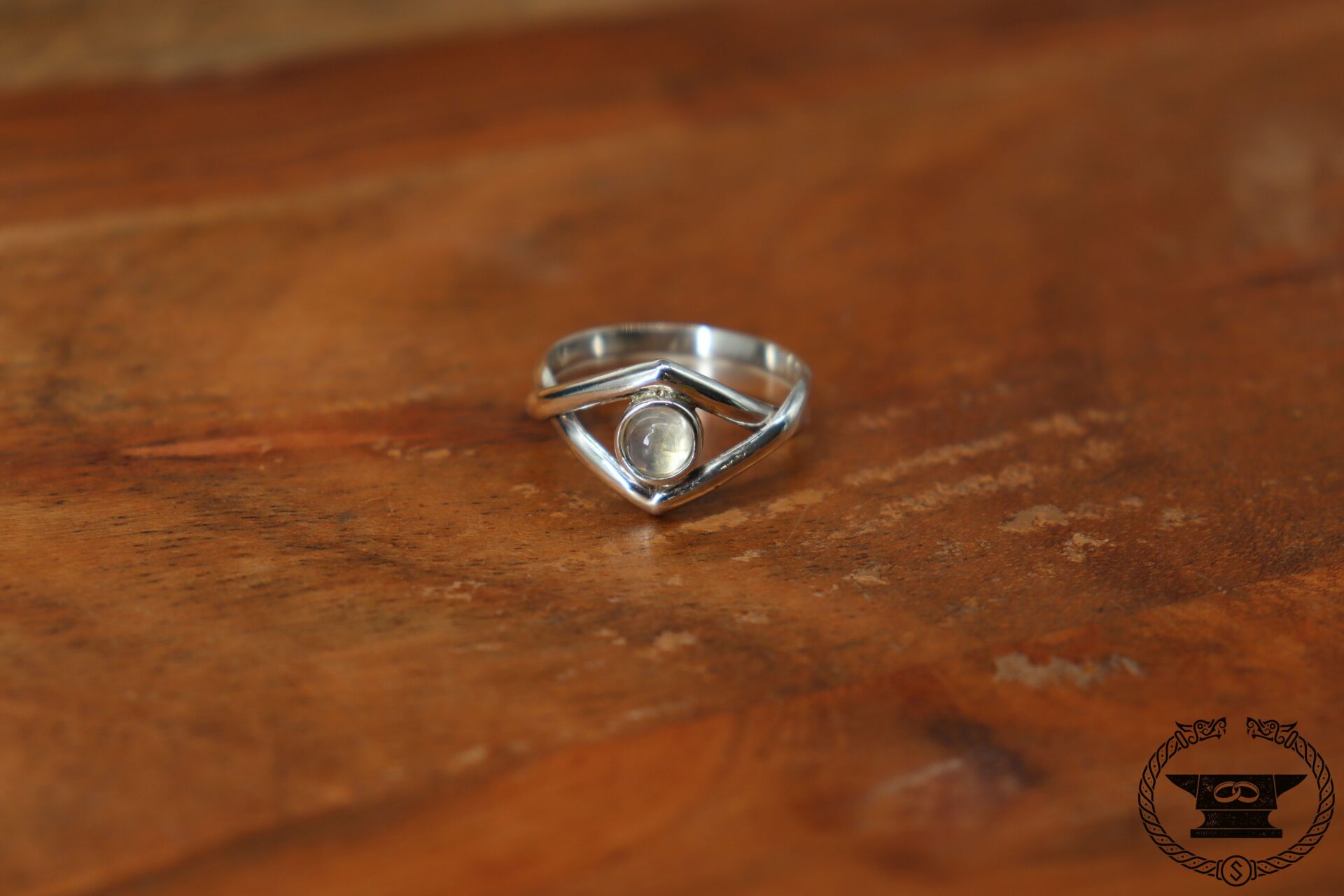Ring Elfe Sterlingsilber Mondstein